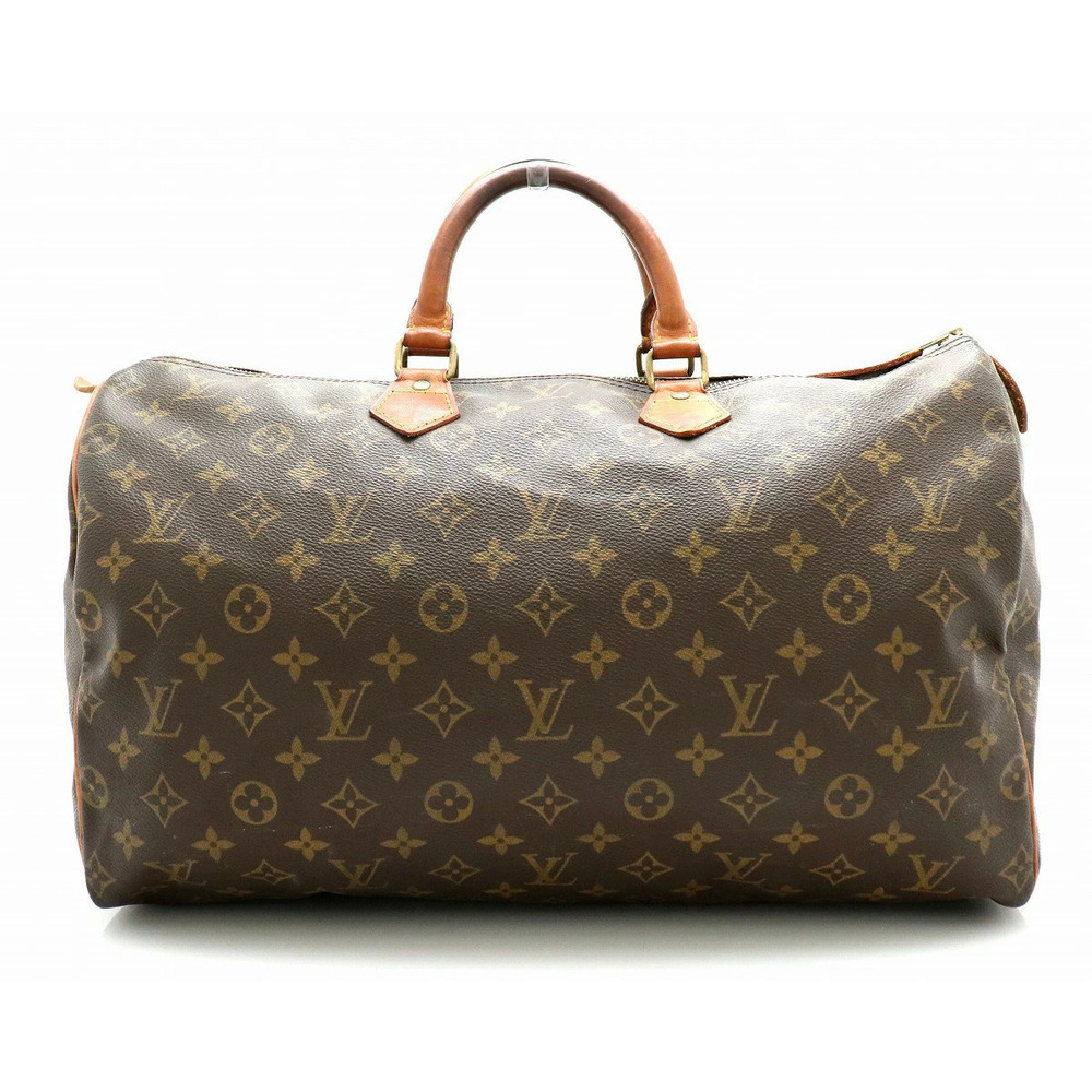 Louis Vuitton Monogram Speedy Handbag Boston Bag Travel